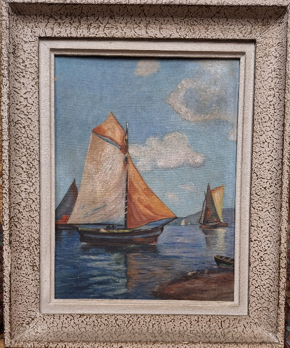 Pintura, barcos à vela 1