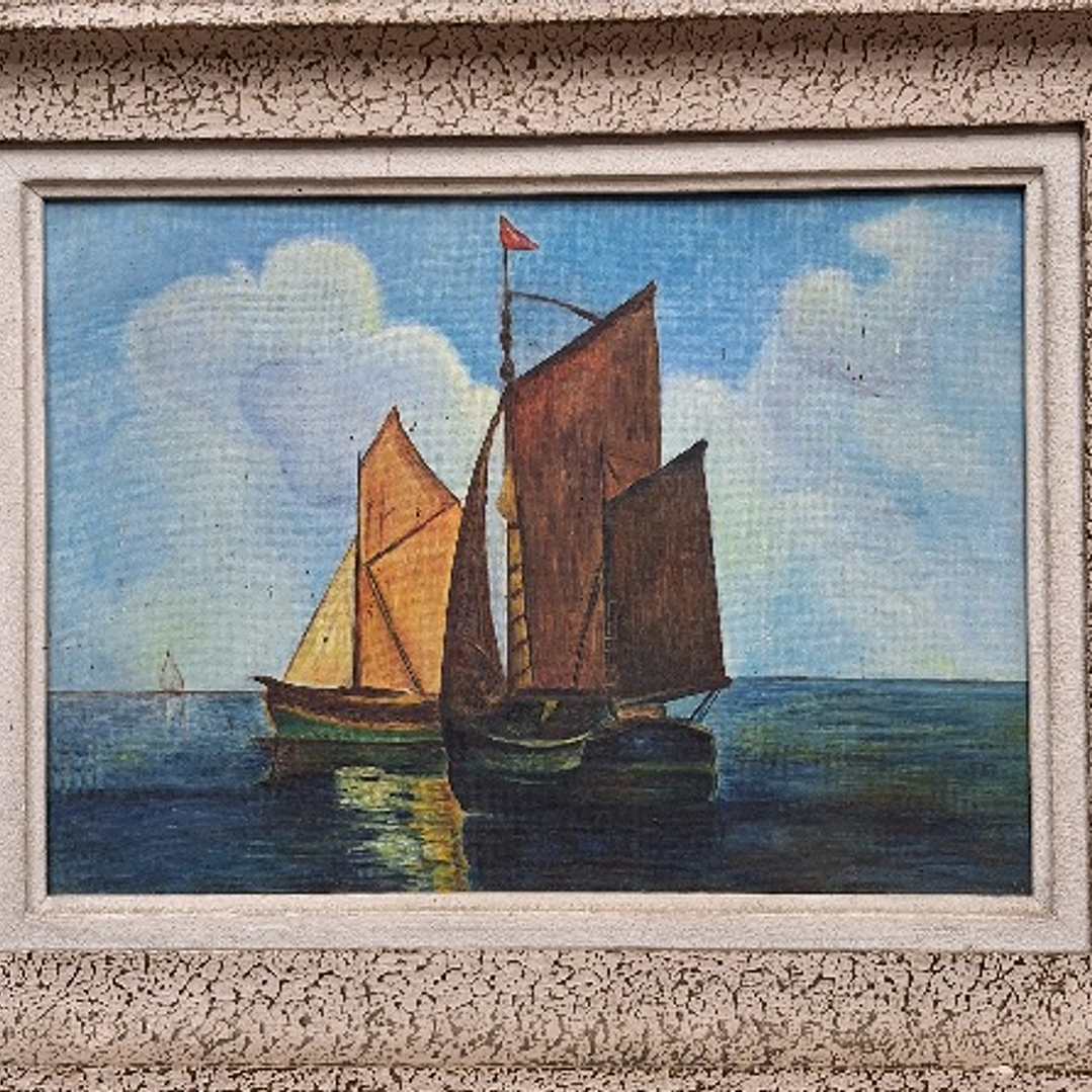 Pintura, barcos à vela 1