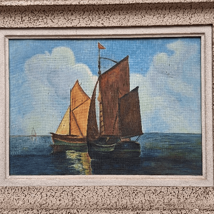 Pintura, barcos à vela 1