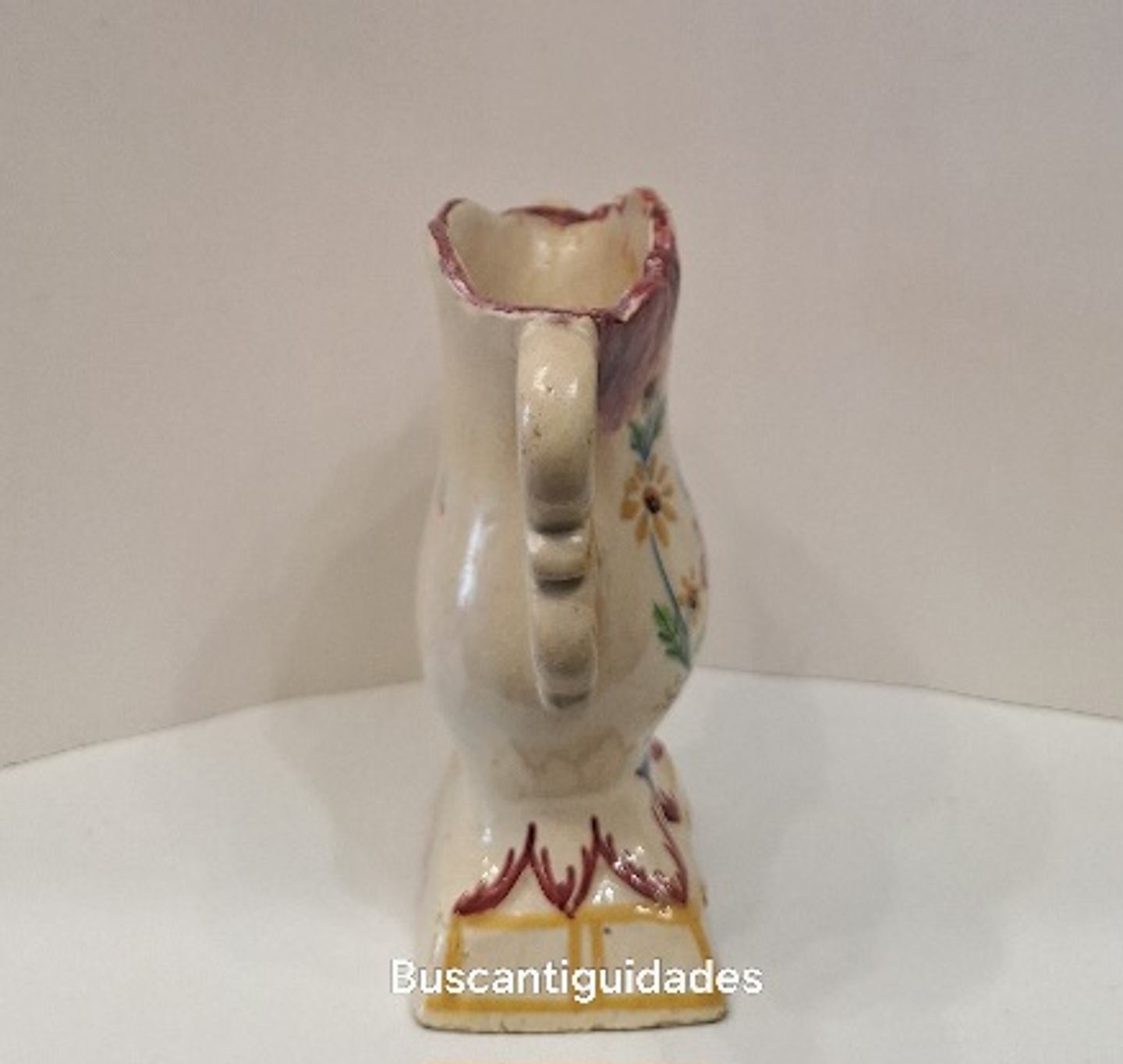 Jarra de altar em faiança Portuguesa  2