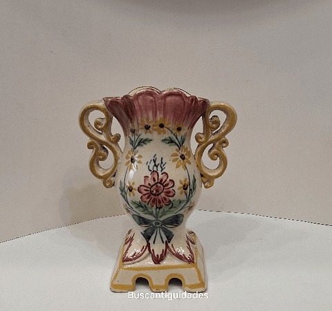 Jarra de altar em faiança Portuguesa 