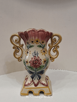 Jarra de altar em faiança Portuguesa 