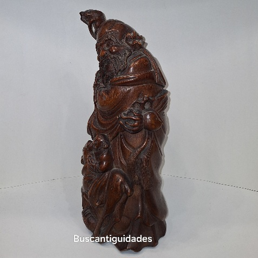 Shoulau, Escultura chinesa de bambu 2