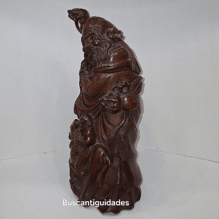 Shoulau, Escultura chinesa de bambu 2