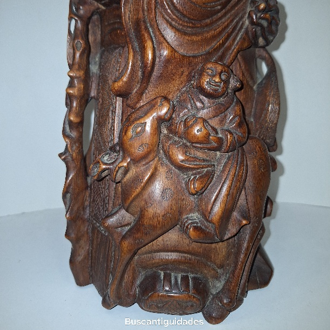 Shoulau, Escultura chinesa de bambu 4