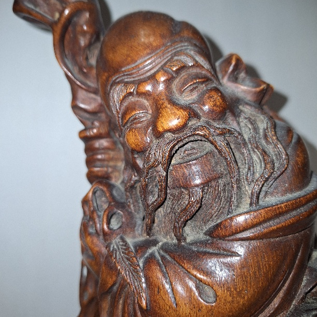 Shoulau, Escultura chinesa de bambu 6