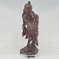 Escultura chinesa, madeira,  pescador  - Miniatura 2