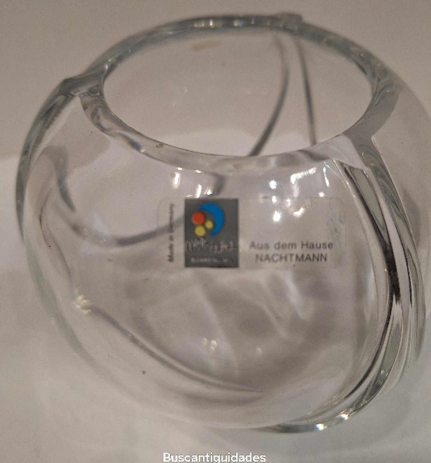 Vaso Marc Aurel, cristal Alemão  3