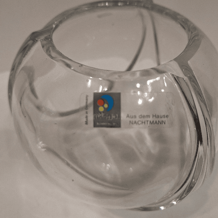 Vaso Marc Aurel, cristal Alemão  3