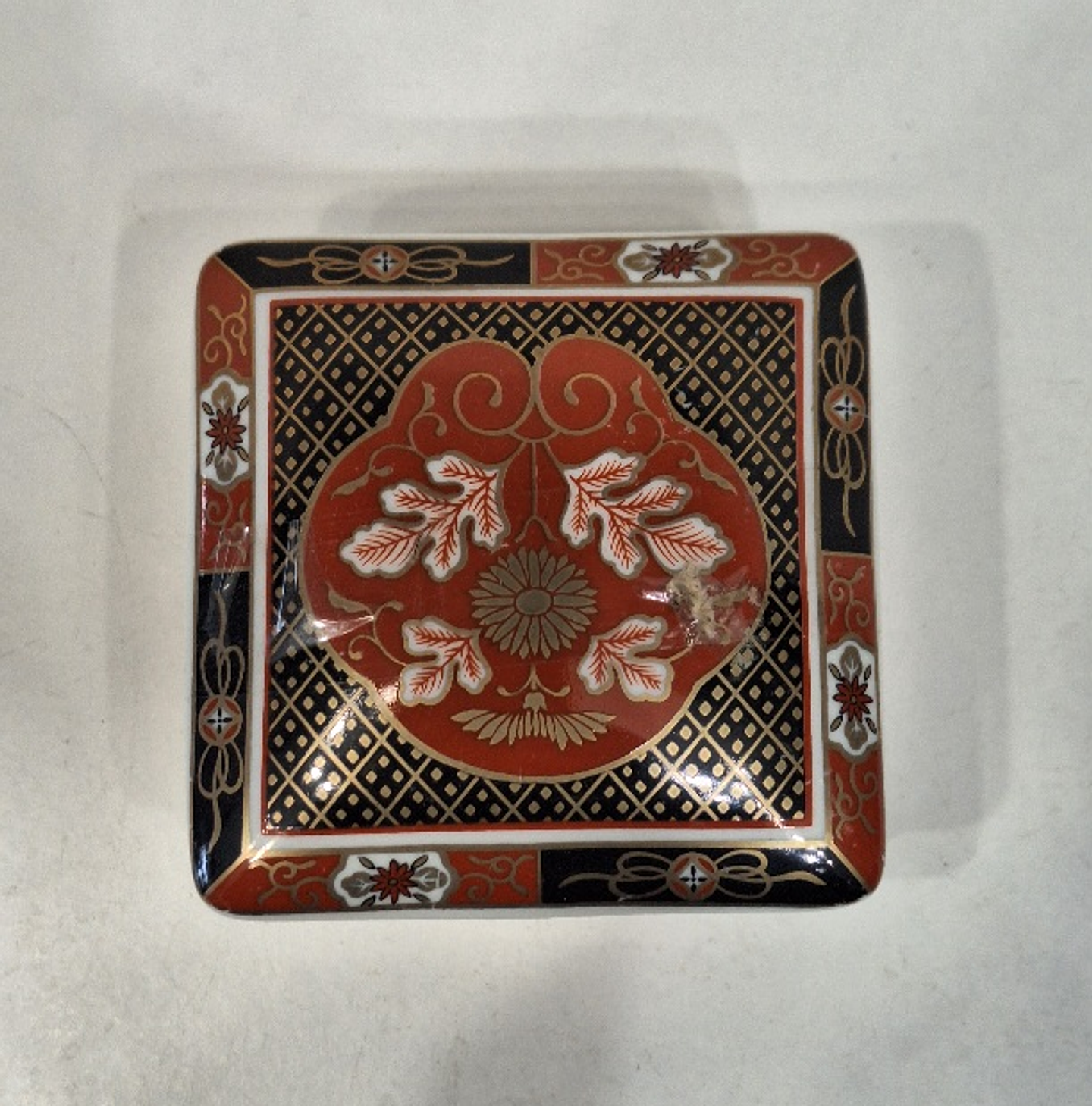 Caixa porta-Jóias em porcelana Japonesa  2