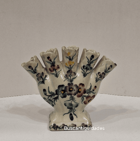 Jarra de cinco dedos em faiança 