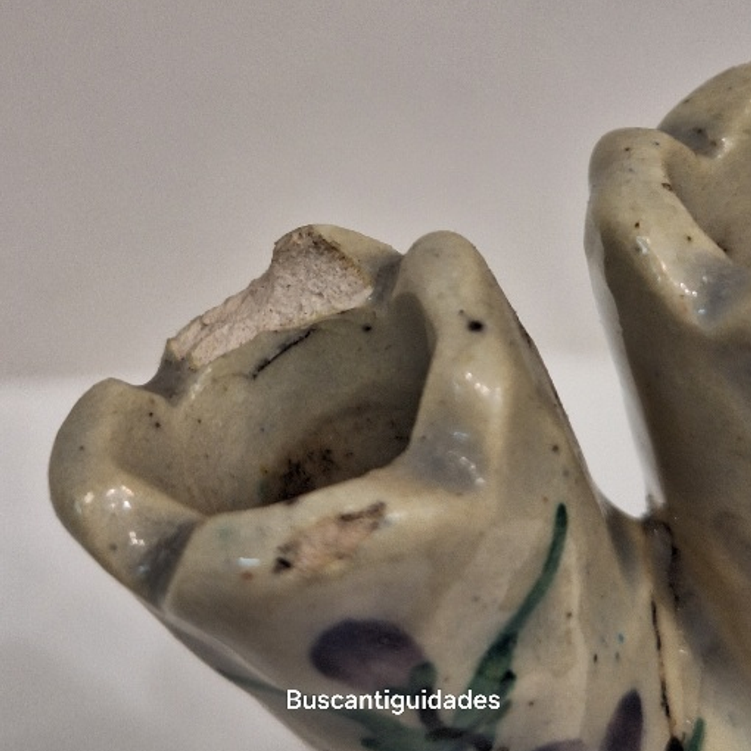 Jarra de cinco dedos em faiança  3