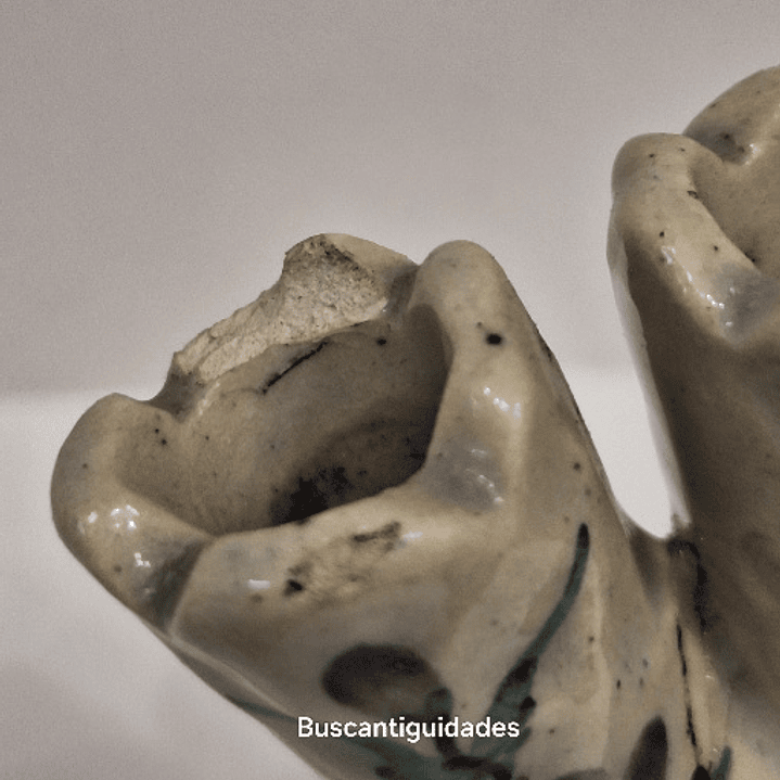 Jarra de cinco dedos em faiança  3