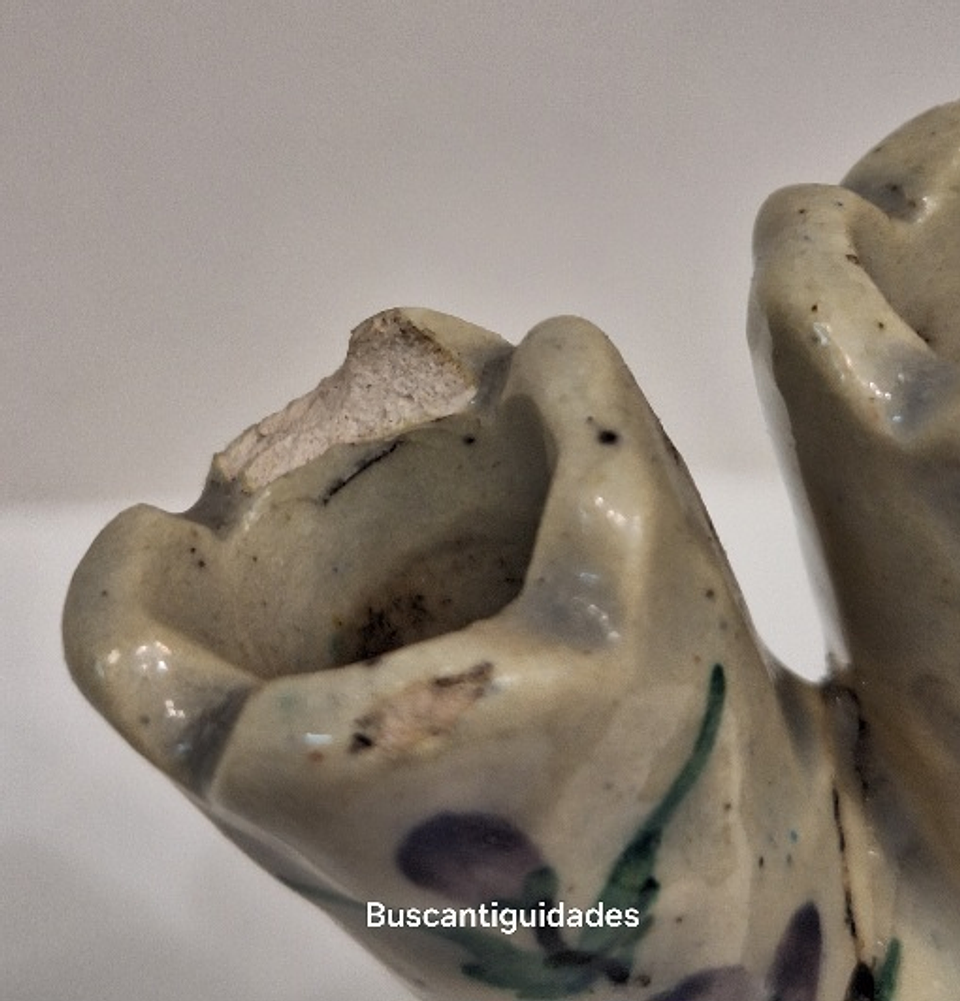 Jarra de cinco dedos em faiança  3