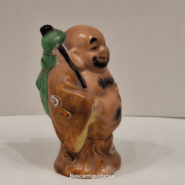 Estatueta Satsuma, Buda Hotei 3