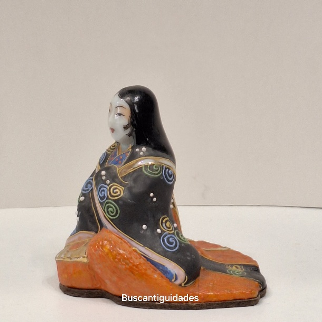 Estatueta porcelana Satsuma  1