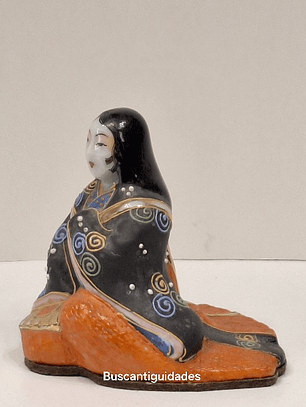 Estatueta porcelana Satsuma 