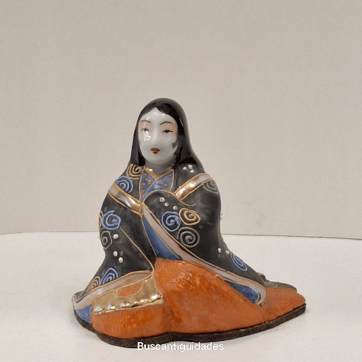 Estatueta porcelana Satsuma  3