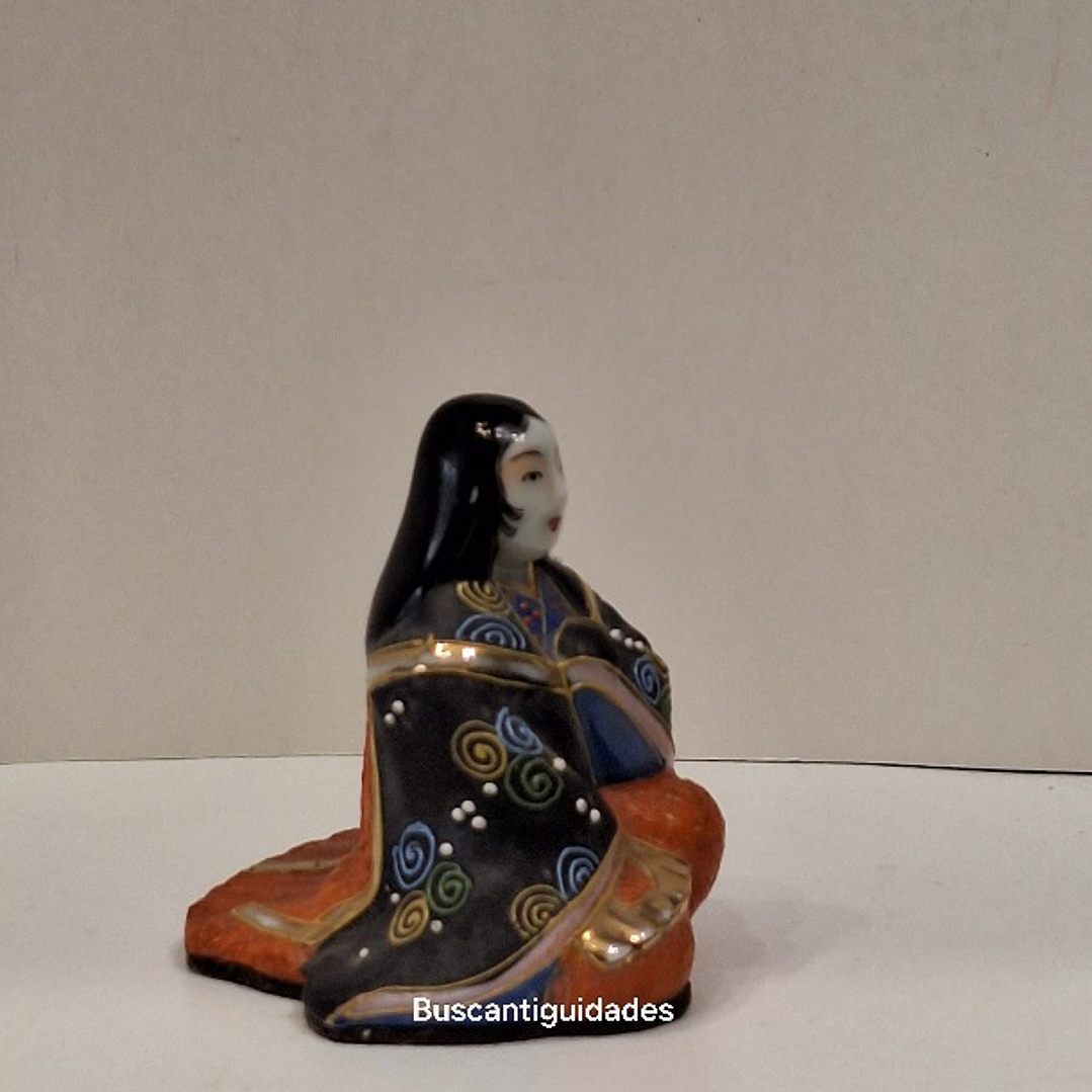 Estatueta porcelana Satsuma  4