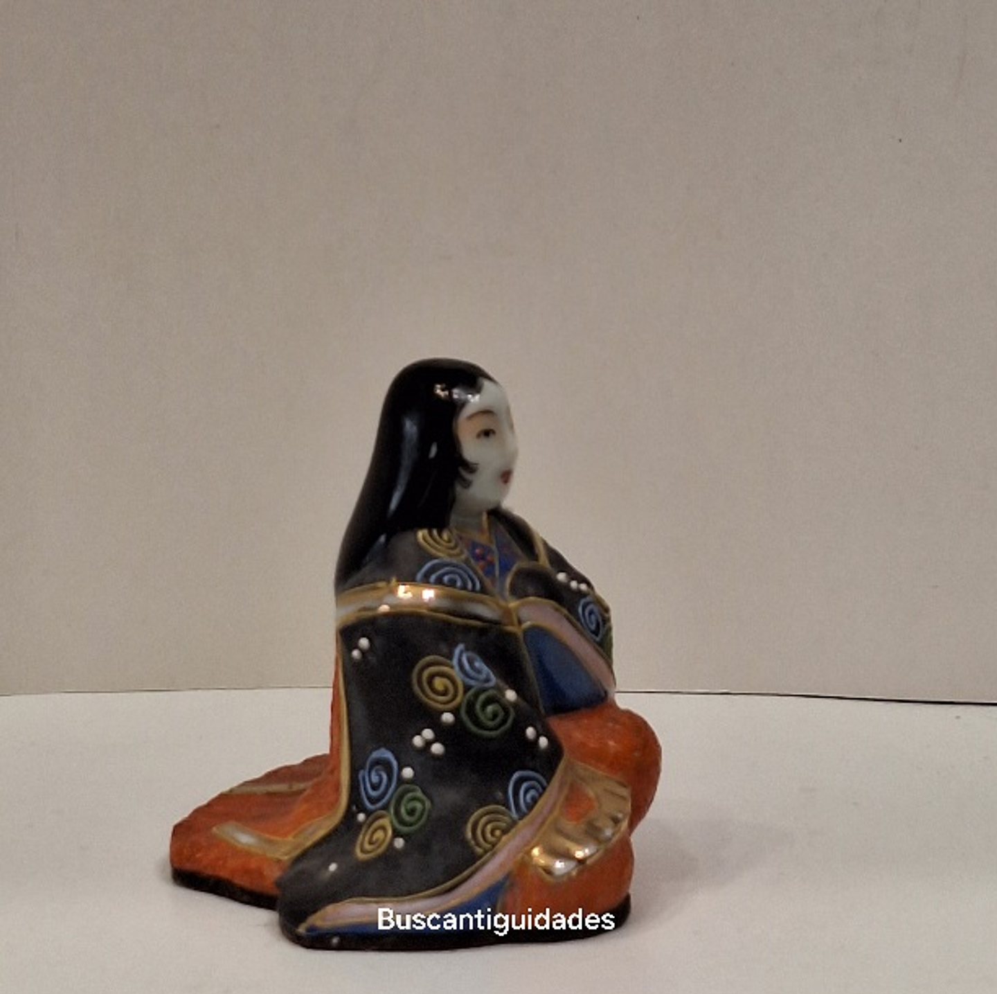 Estatueta porcelana Satsuma  4