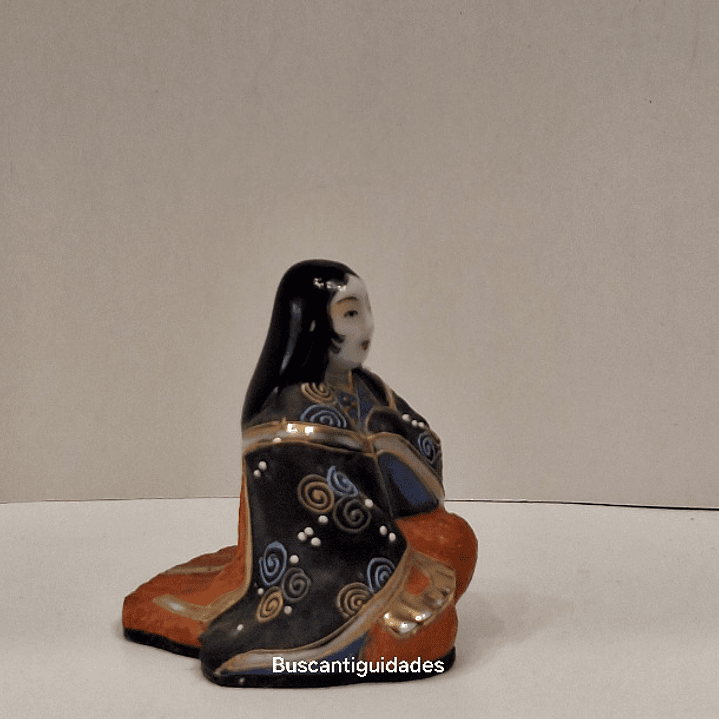 Estatueta porcelana Satsuma  4