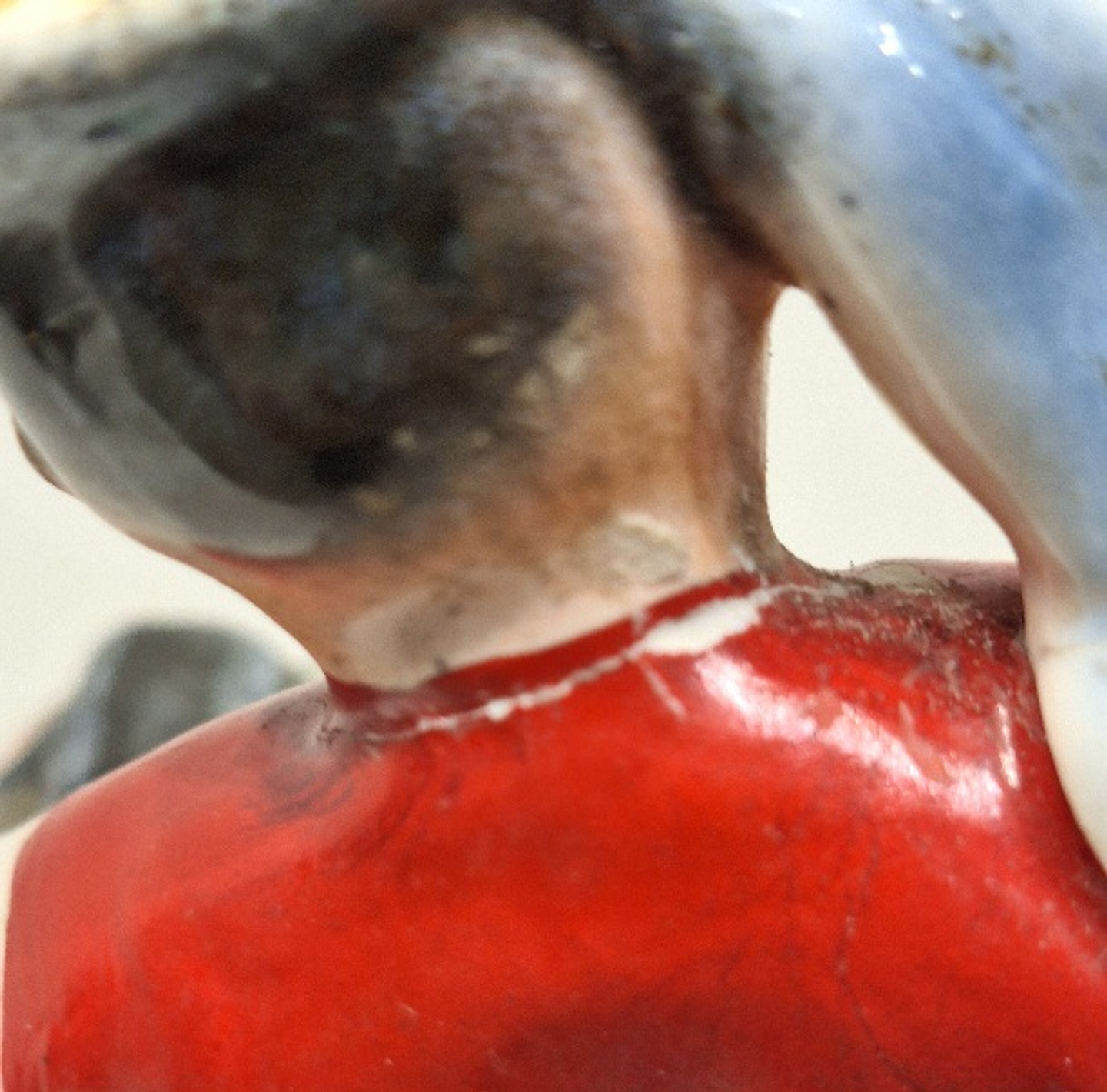 Acordeonista, faiança checoslováquia 10