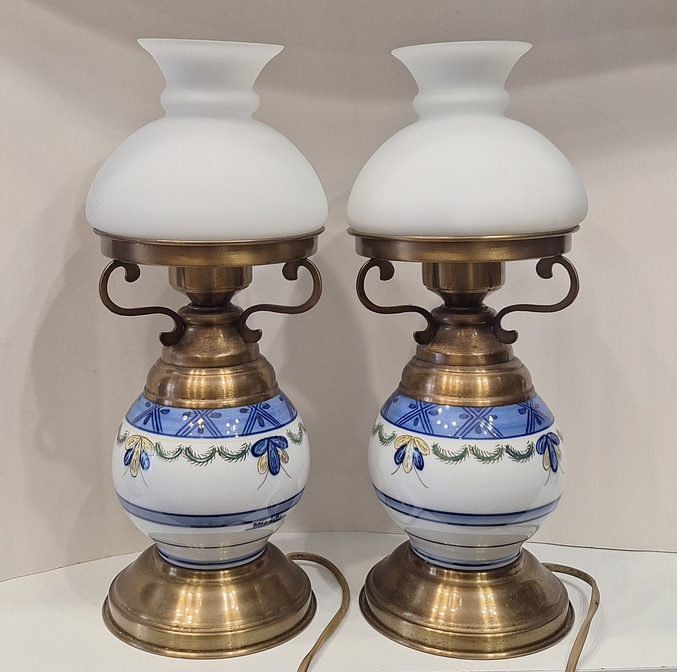 Candeeiros em louça de Viana  1