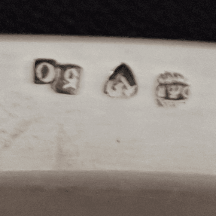 Sopeira com sousplat, metal prateado 4