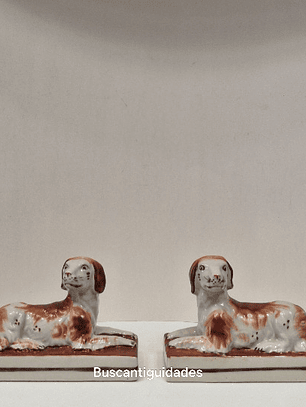 Bookends, cães style Staffordshire