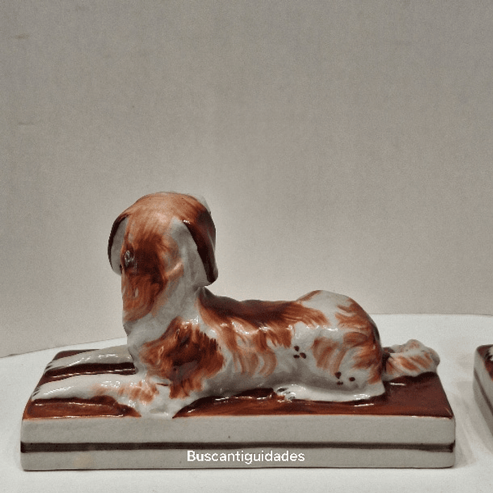 Bookends, cães style Staffordshire 4