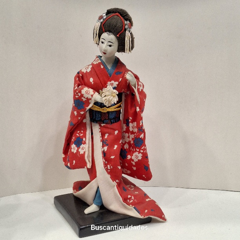 Boneca gueixa, vintage  1