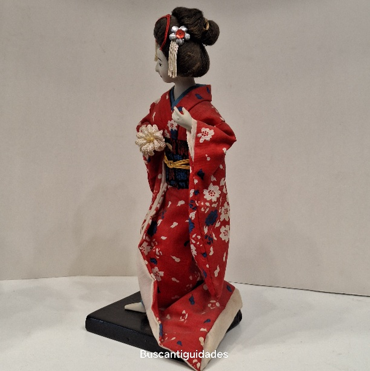 Boneca gueixa, vintage  3