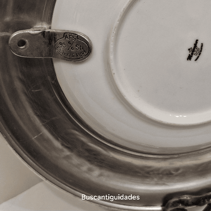 Prato, caravela, estanho 2