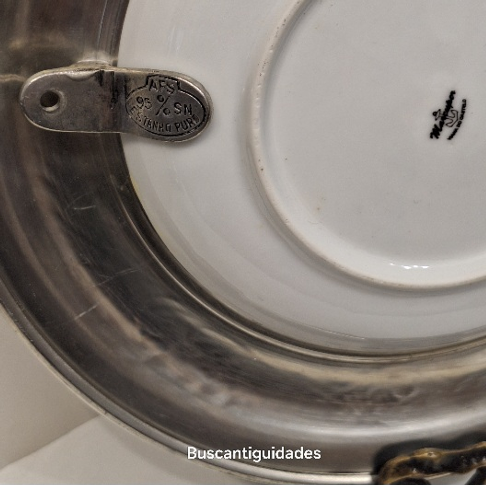 Prato, caravela, estanho 2