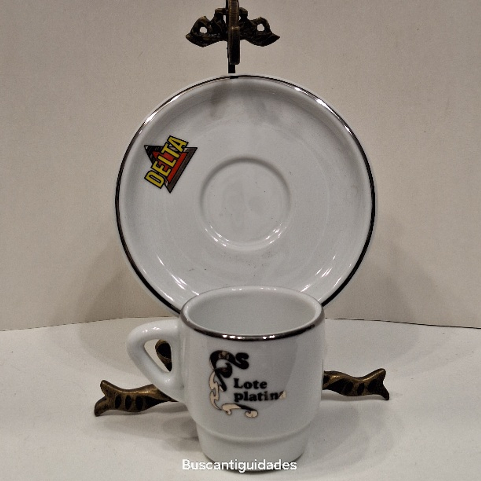 Xícara, café Delta, lote platina 2