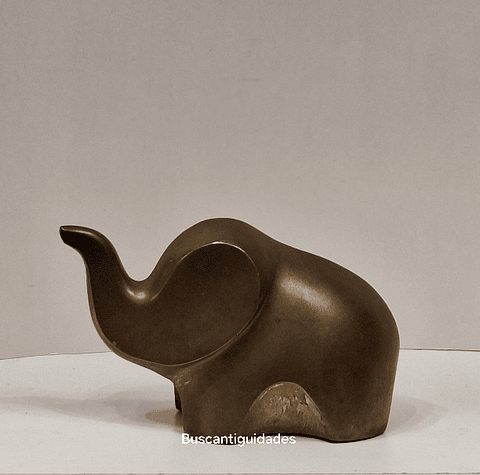 Elefante em bronze 