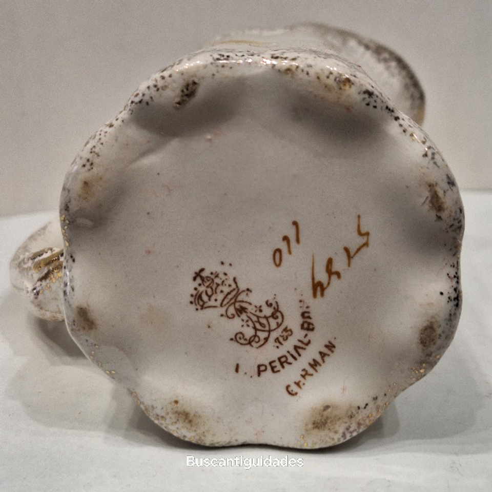 Leiteira em faiança alemã, Imperial-Bonn 4