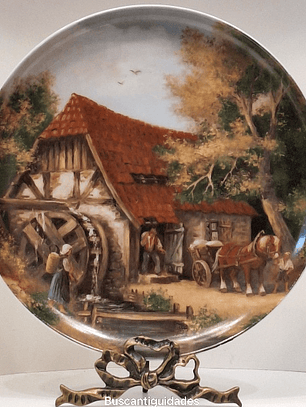 prato decorativo, Paisagem rural 