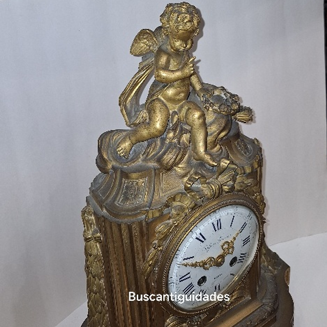Relógio de lareira estilo Luís XVI 3