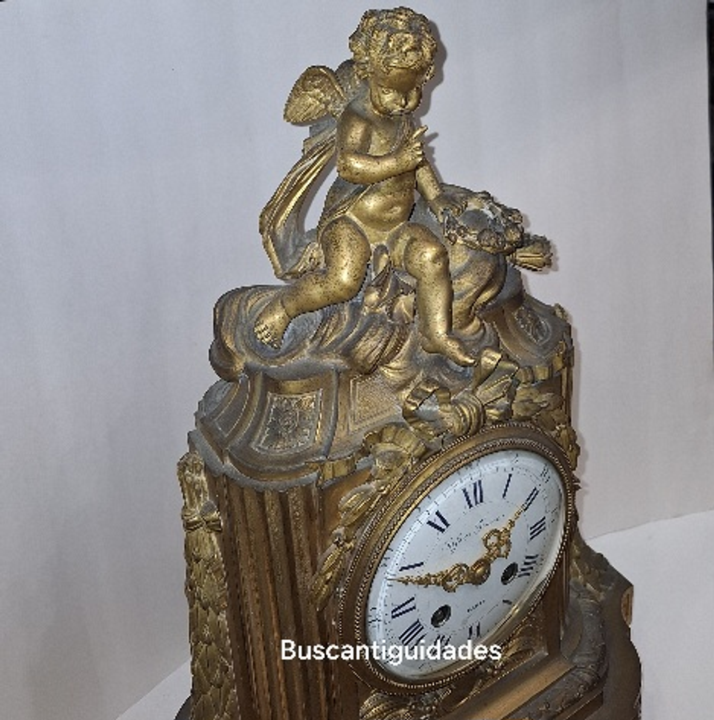 Relógio de lareira estilo Luís XVI 3