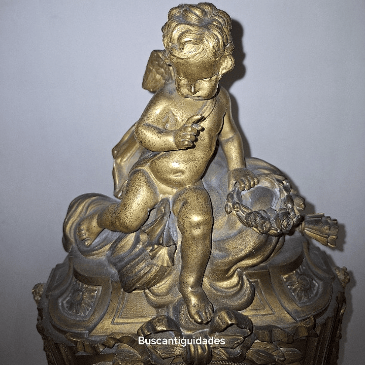 Relógio de lareira estilo Luís XVI 5