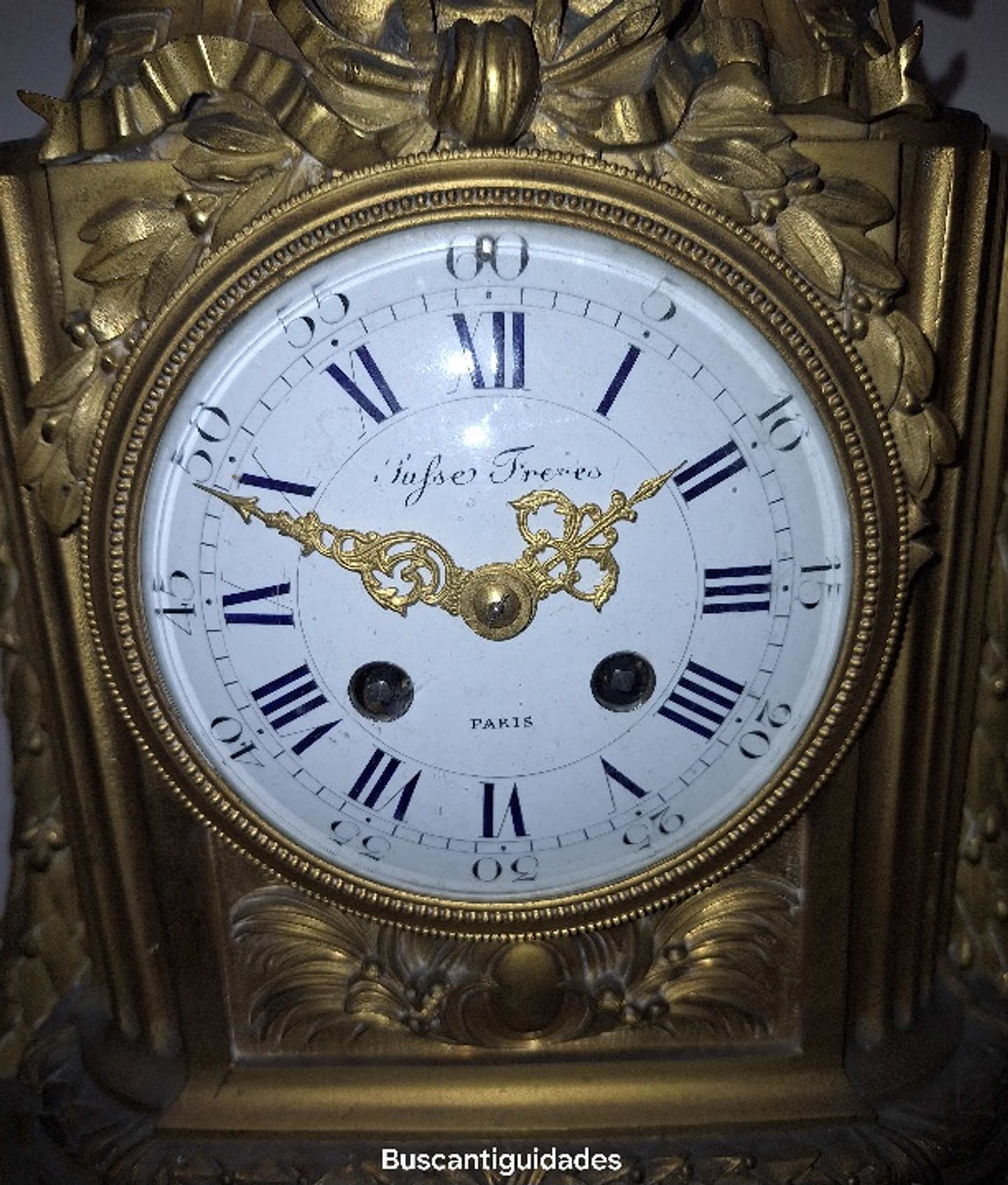 Relógio de lareira estilo Luís XVI 6