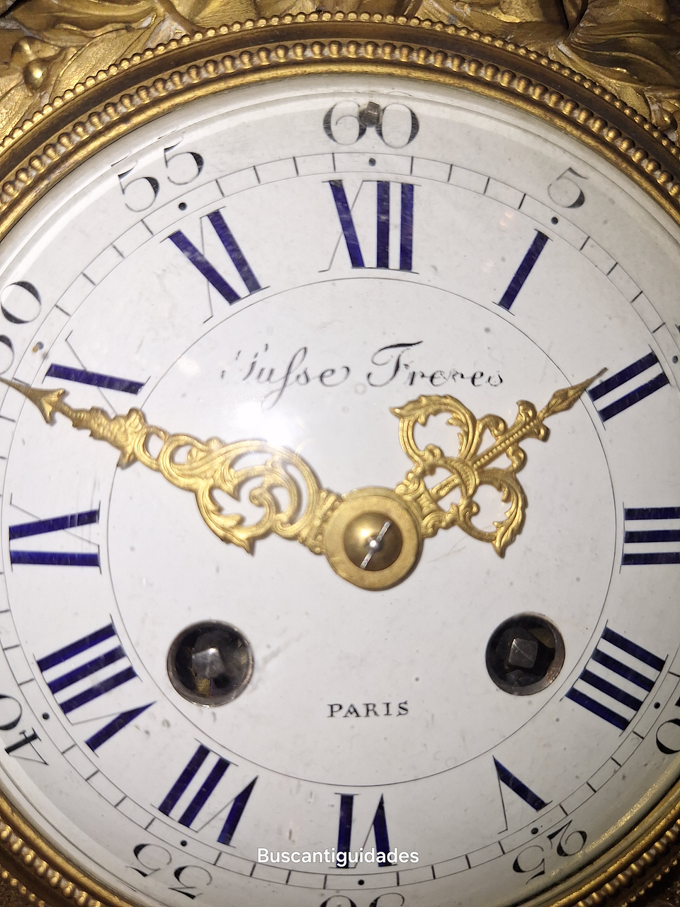 Relógio de lareira estilo Luís XVI 7