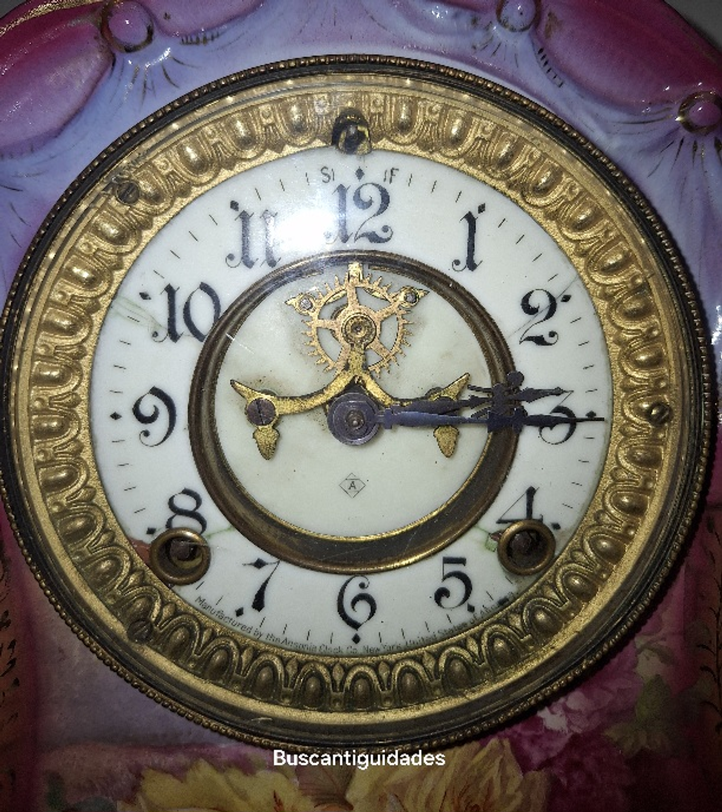 Relógio de lareira Ansonia Royal  4