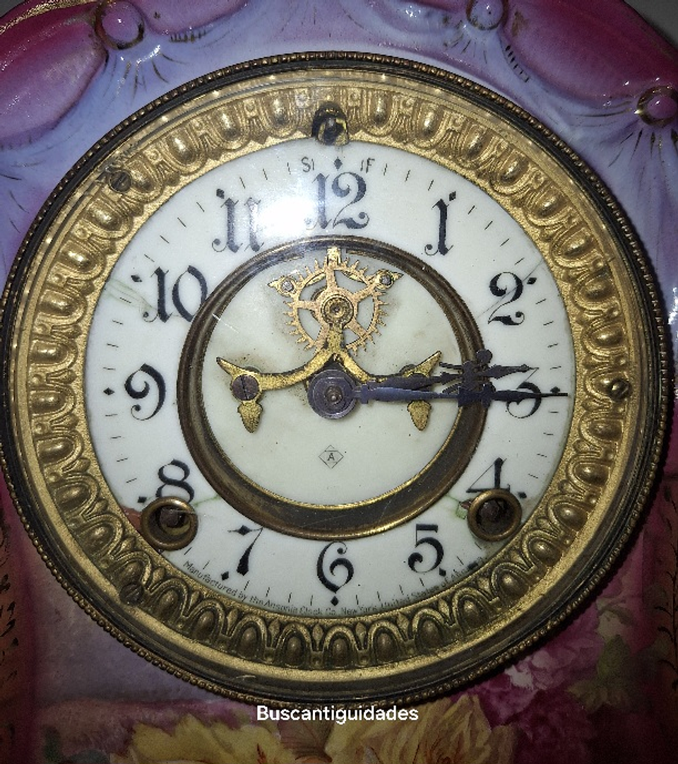 Relógio de lareira Ansonia Royal  4