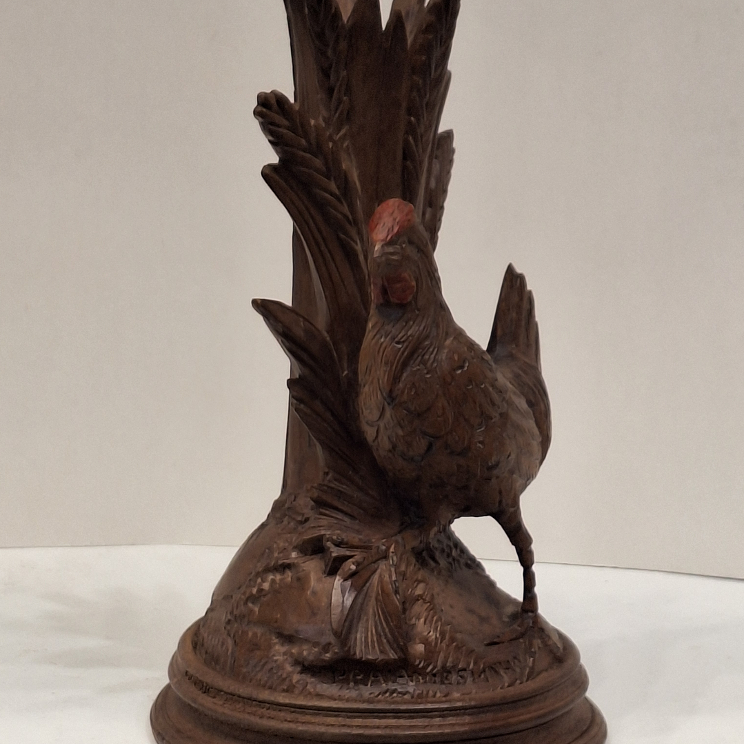 Escultura em madeira, Floresta negra  4