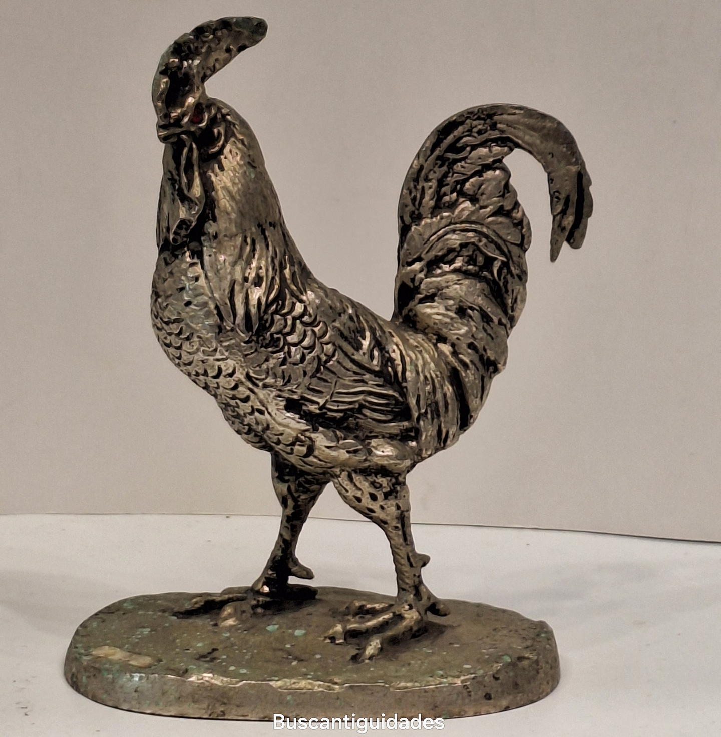 Escultura em bronze, Galo  1