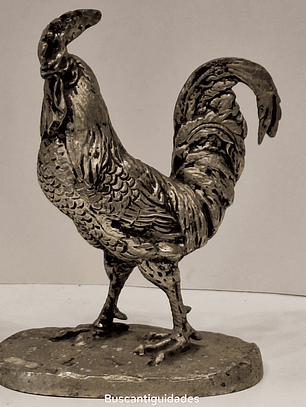 Escultura em bronze, Galo 