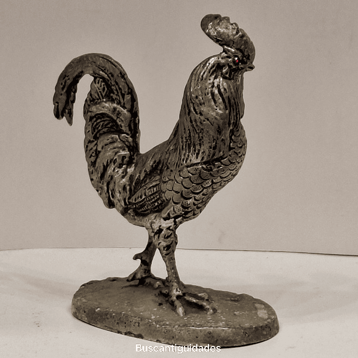 Escultura em bronze, Galo  2