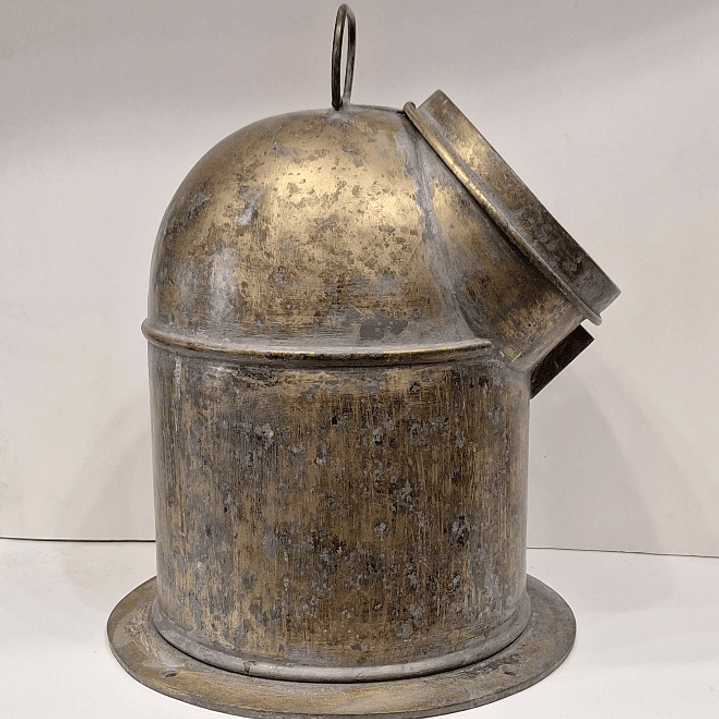 Caixa de Bitácula antiga para bússola  3